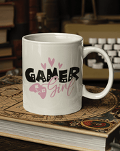 Load image into Gallery viewer, Gamer Girl Ceramic Coffee Mug - Lee&#39;s Treasure Chest 