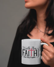 Load and play video in Gallery viewer, Walk By Faith Coffee Mug