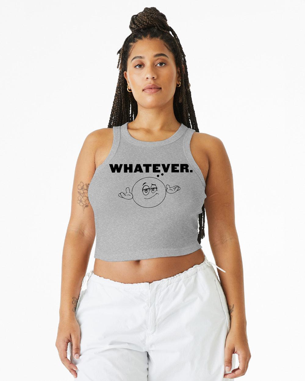 Whatever Rib Racer Back Tank - Lee's Treasure Chest 