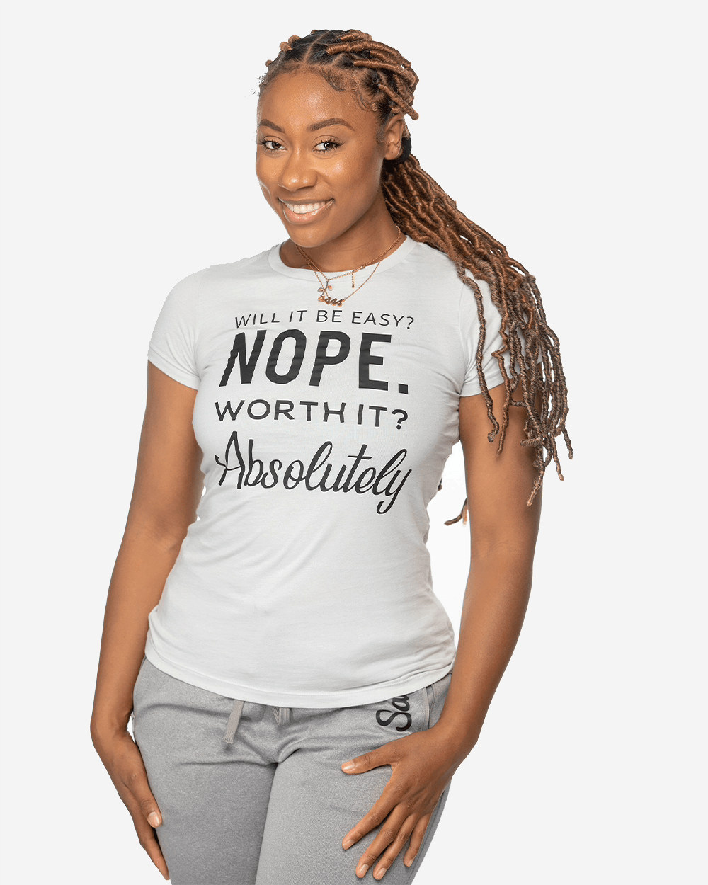 Will it be easy? Nope T-Shirt - Lee's Treasure Chest 