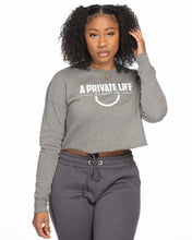 Load image into Gallery viewer, A Private Life Cropped Crew Fleece - Lee&#39;s Treasure Chest 
