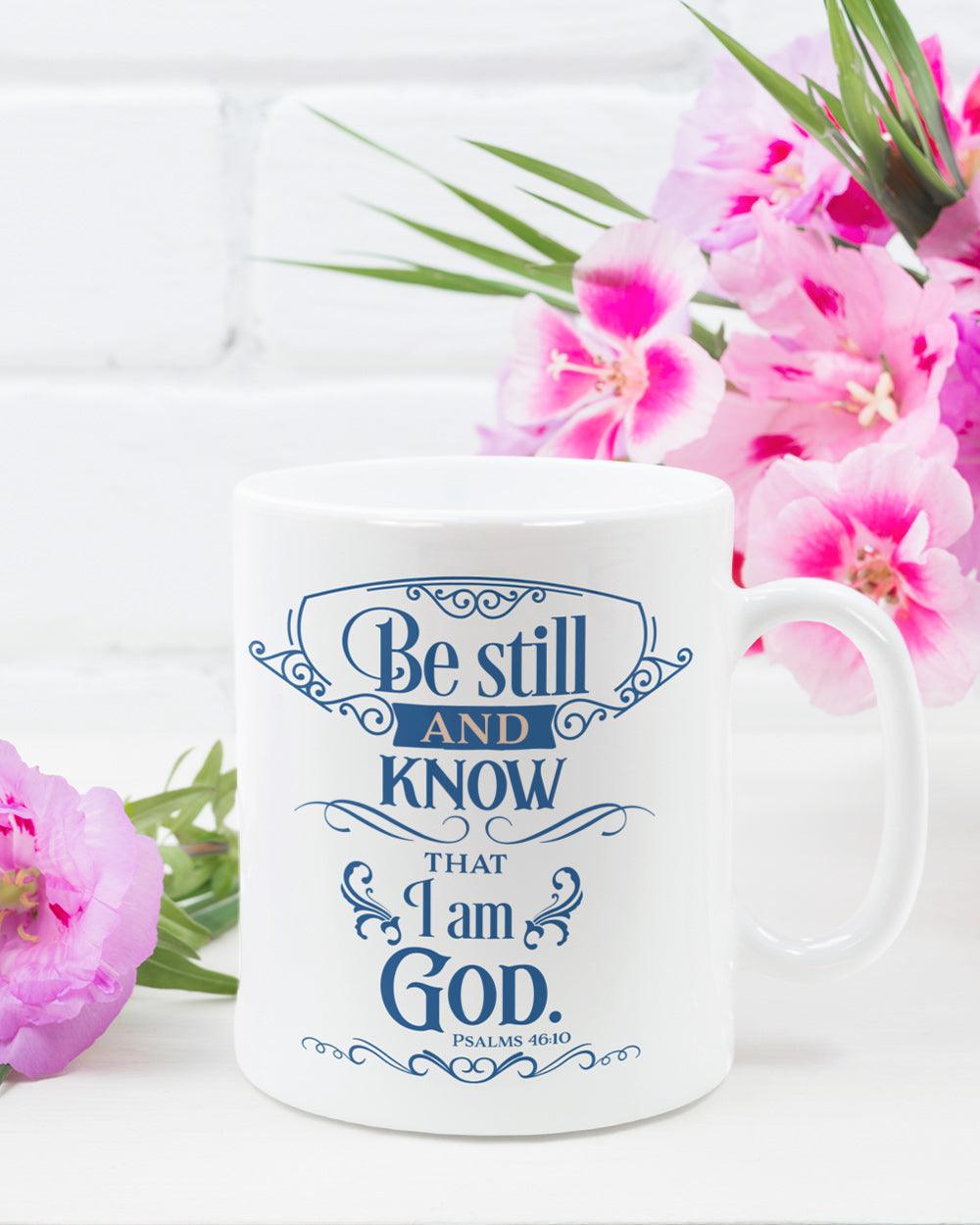 Custom printed 11 oz. coffee mug with inspiring message