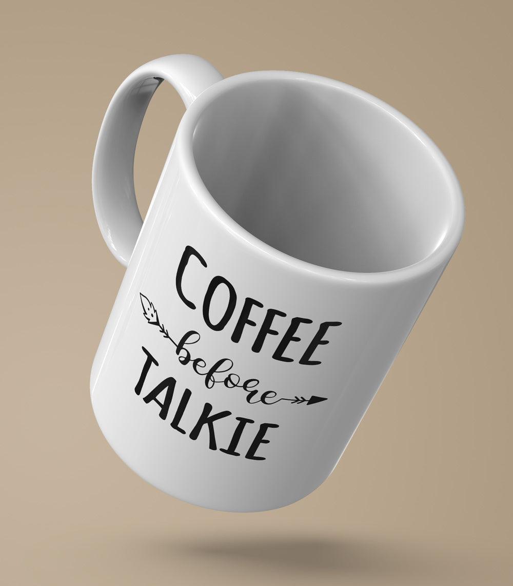 Custom printed 11 oz. coffee mug with inspiring message