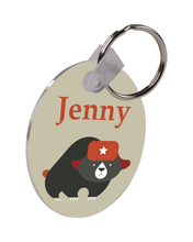 Load image into Gallery viewer, Custom Printed Aluminum Keychain - Lee&#39;s Treasure Chest 