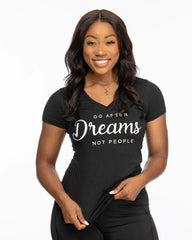 Go After Dreams not People T-Shirt - Lee's Treasure Chest 