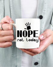 Load image into Gallery viewer, Nope not Today Coffee Mug - Lee&#39;s Treasure Chest 
