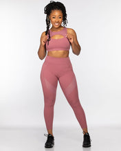 Load image into Gallery viewer, Rose Hollow Cut 2 Piece Fitness Set - Lee&#39;s Treasure Chest 
