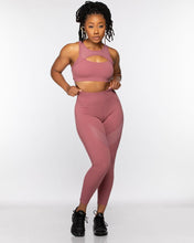 Load image into Gallery viewer, Rose Hollow Cut 2 Piece Fitness Set - Lee&#39;s Treasure Chest 
